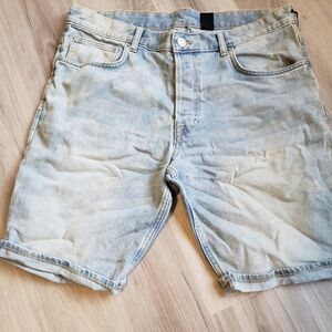Mens h&m denim shorts size 36